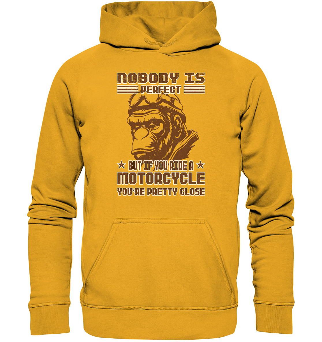 Nobody is Perfect - Motorcycle  - Basic Unisex Hoodie