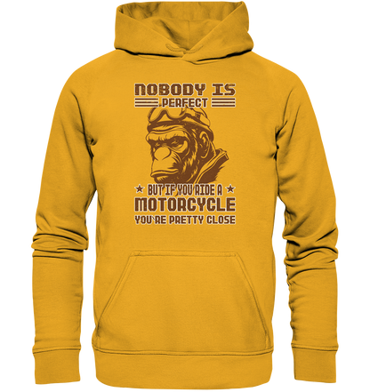 Nobody is Perfect - Motorcycle  - Basic Unisex Hoodie