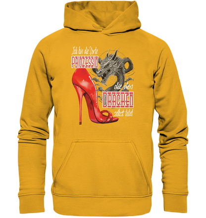 Prinzessin - die den Drachen tötet High Heel - Basic Unisex Hoodie