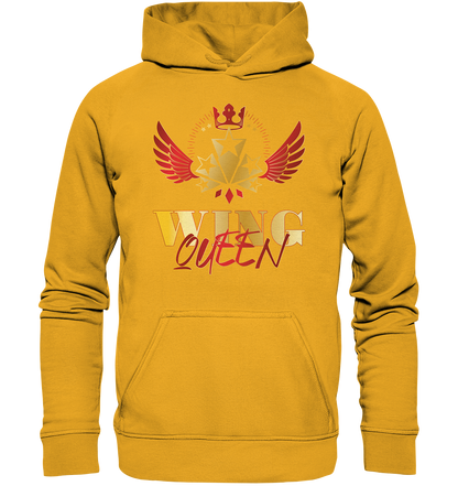 Goldwing - Wing Queen rot/gold - Basic Unisex Hoodie
