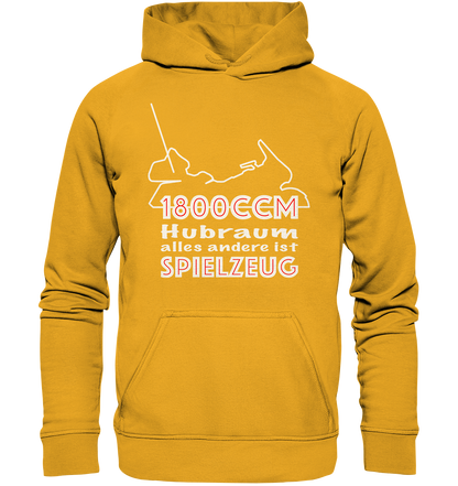 Goldwinger Spruch - 1800ccm Spielzeug - Basic Unisex Hoodie