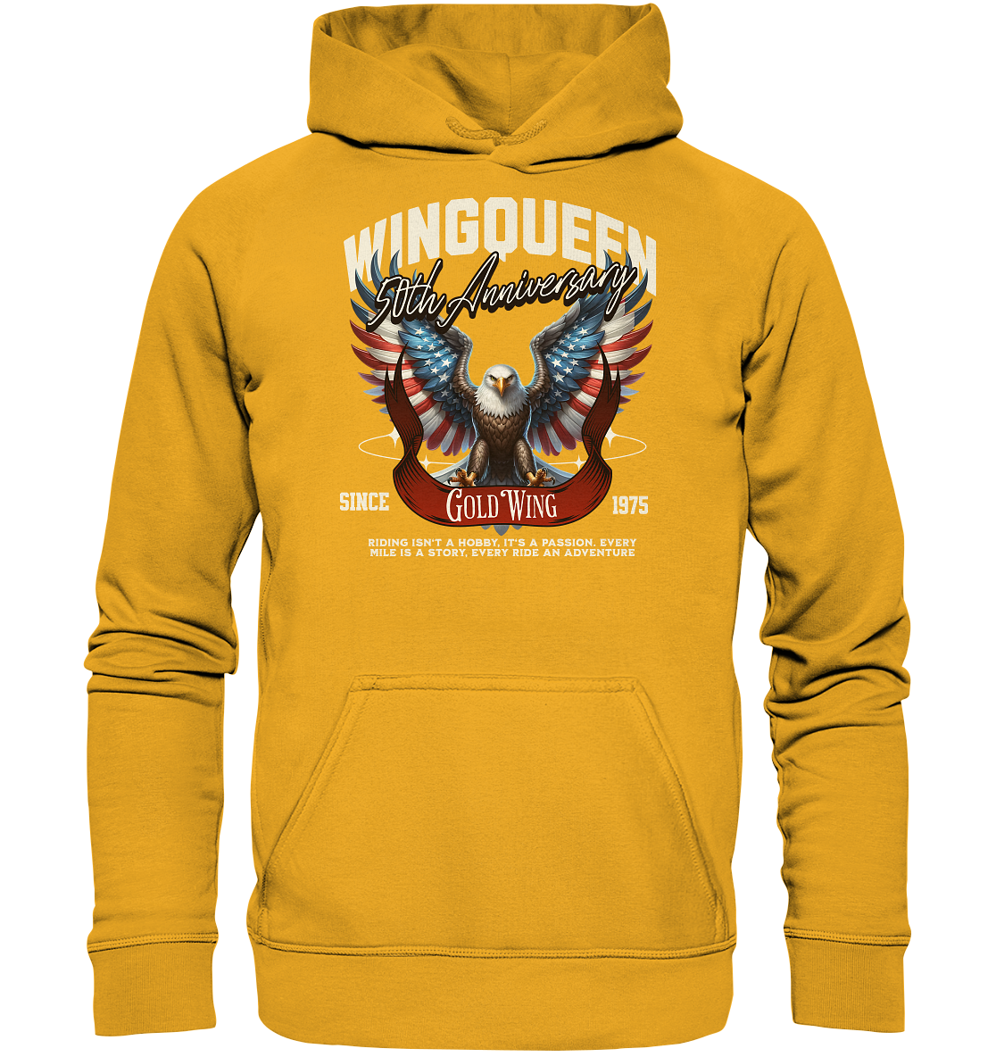 Goldwing Wing Queen 50 Jubiläum 1975 - Basic Unisex Hoodie