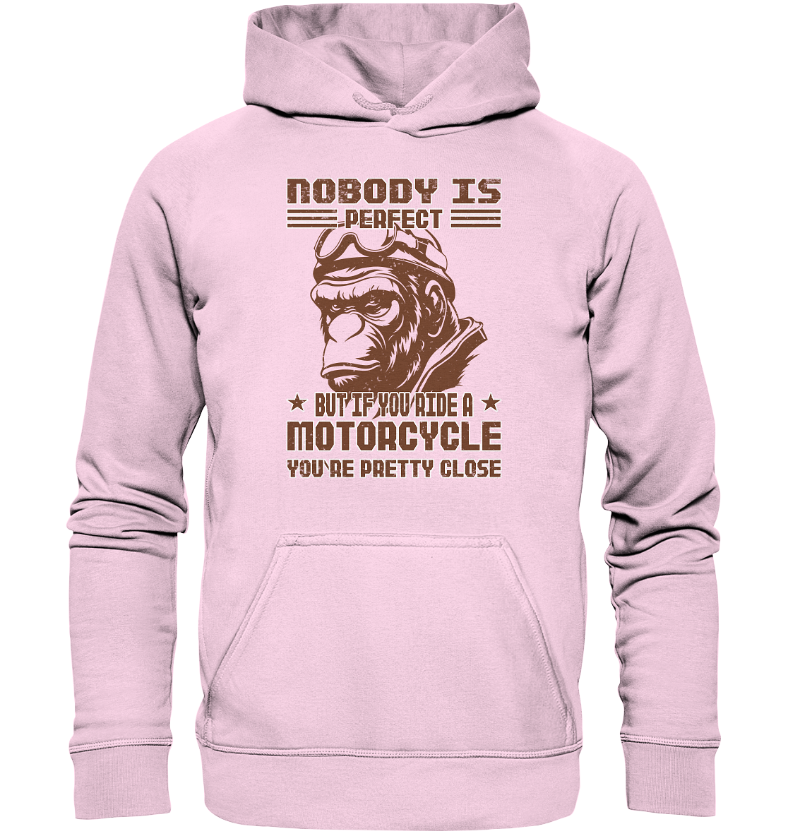 Nobody is Perfect - Motorcycle  - Basic Unisex Hoodie