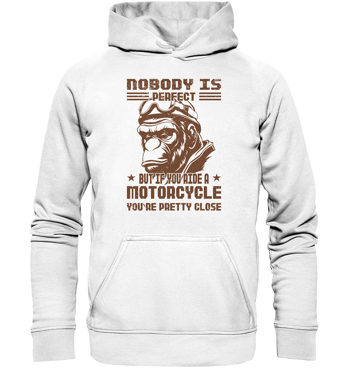 Nobody is Perfect - Motorcycle  - Basic Unisex Hoodie