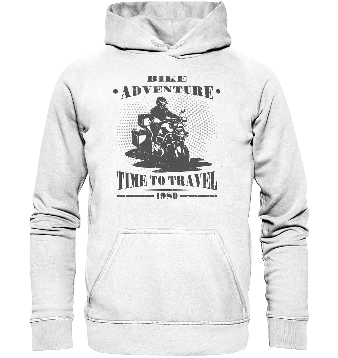 Adventure Bike 1980 - Basic Unisex Hoodie