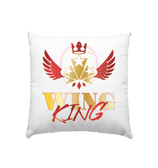 Goldwing - Wing King rot/gold - Kissen 40x40cm