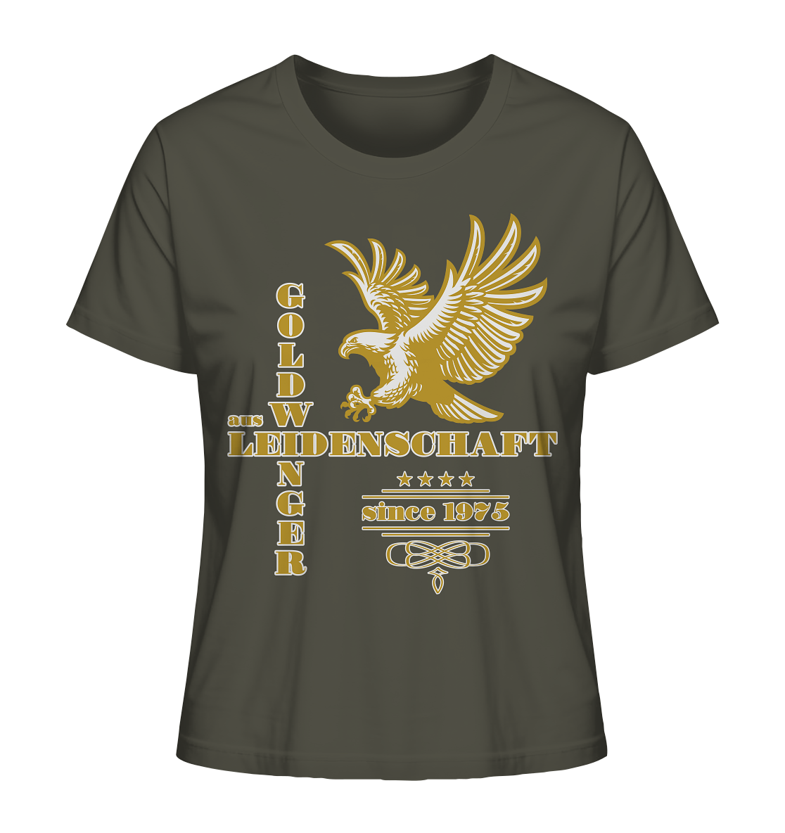 Goldwinger aus Leidenschaft seit 1975 - Ladies Organic Shirt