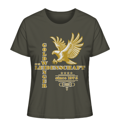 Goldwinger aus Leidenschaft seit 1975 - Ladies Organic Shirt