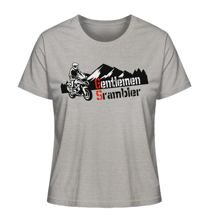 Gentlemen Scrambler - Abenteuer Biker - Ladies Organic Shirt