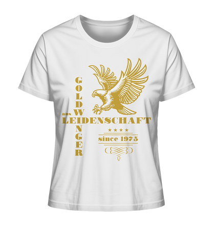 Goldwinger aus Leidenschaft seit 1975 - Ladies Organic Shirt