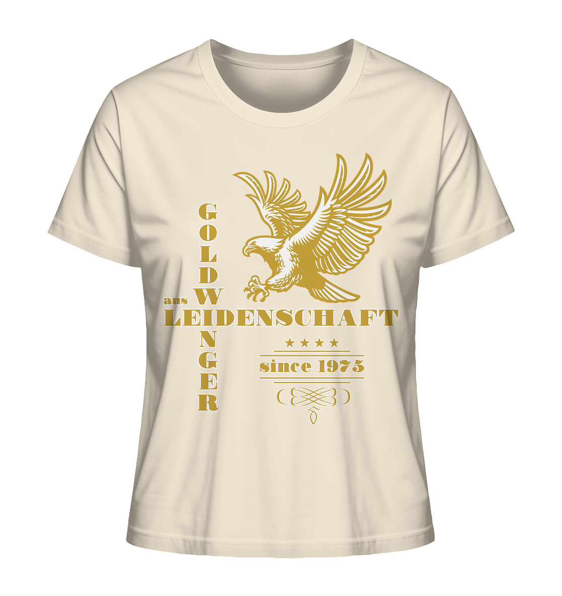 Goldwinger aus Leidenschaft seit 1975 - Ladies Organic Shirt