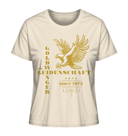Goldwinger aus Leidenschaft seit 1975 - Ladies Organic Shirt