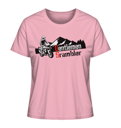 Gentlemen Scrambler - Abenteuer Biker - Ladies Organic Shirt