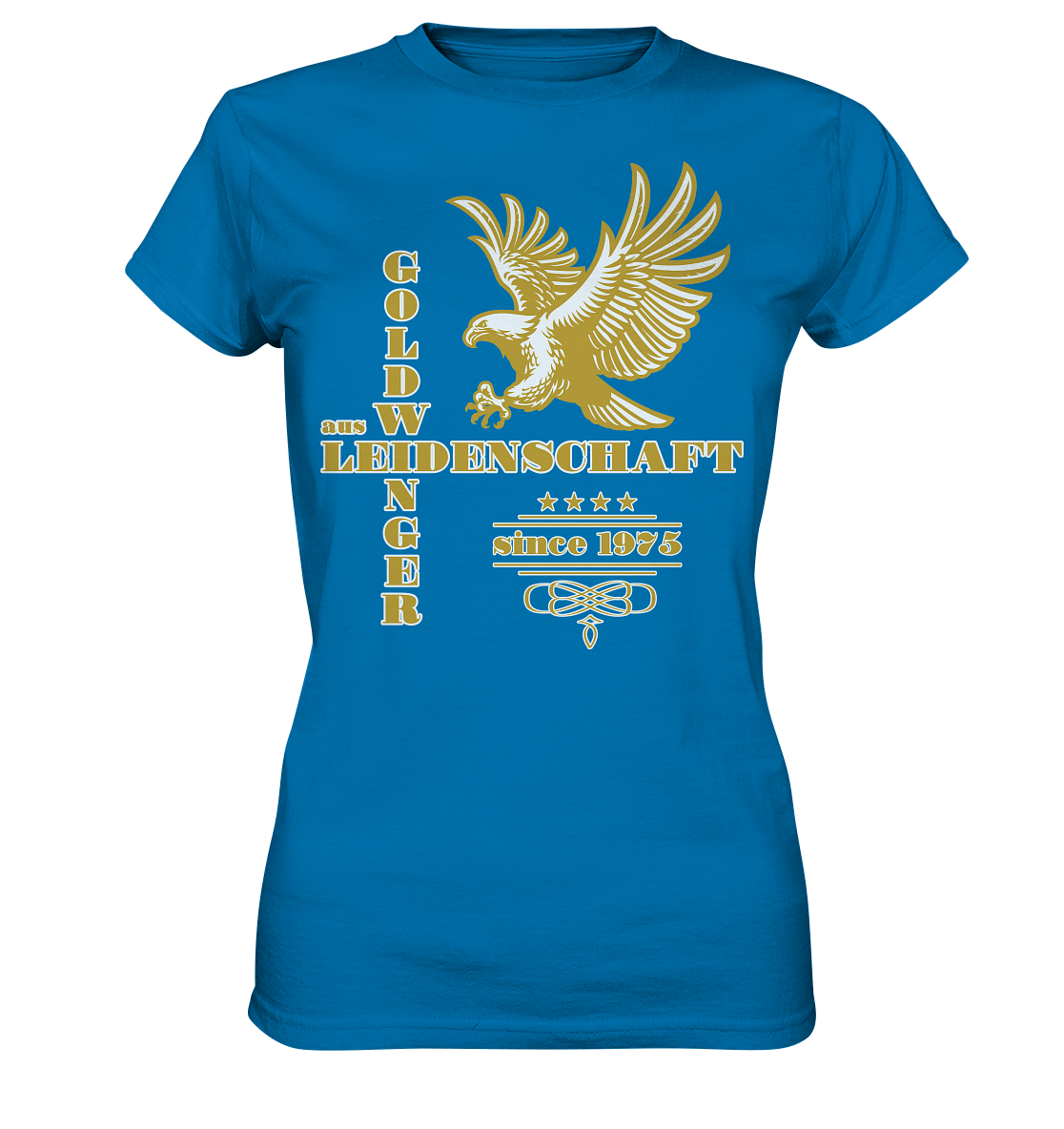 Goldwinger aus Leidenschaft seit 1975 - Ladies Premium Shirt