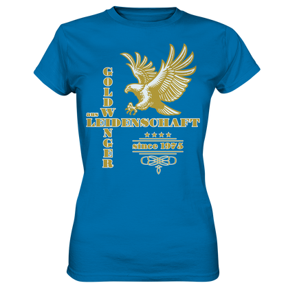 Goldwinger aus Leidenschaft seit 1975 - Ladies Premium Shirt