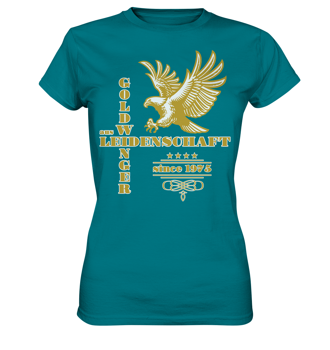 Goldwinger aus Leidenschaft seit 1975 - Ladies Premium Shirt