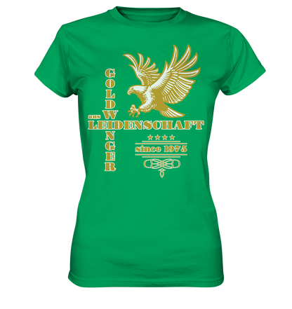 Goldwinger aus Leidenschaft seit 1975 - Ladies Premium Shirt