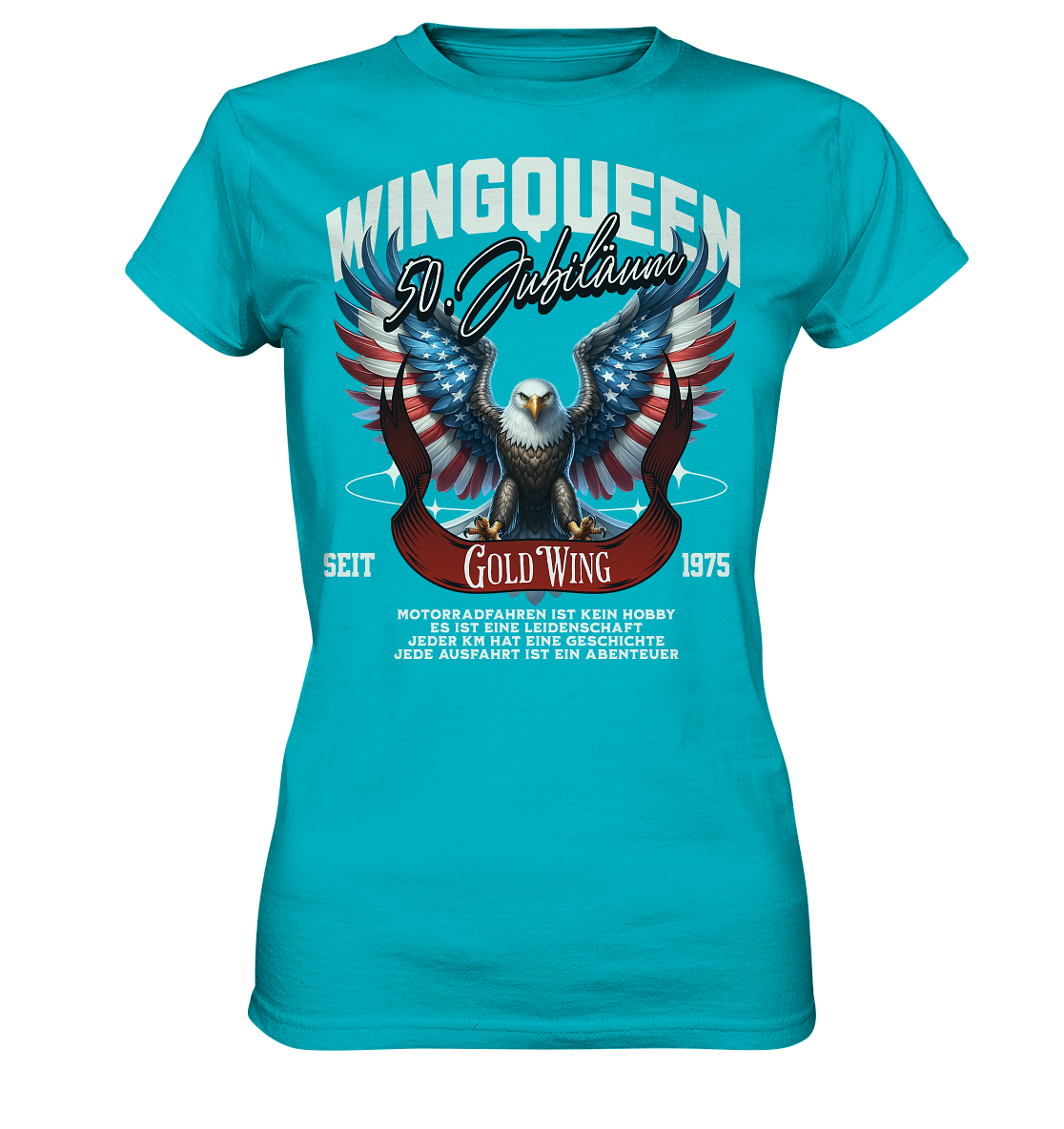 Goldwing Wing Queen 50 Jubiläum 1975 DE - Ladies Premium Shirt