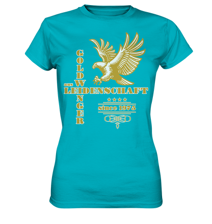 Goldwinger aus Leidenschaft seit 1975 - Ladies Premium Shirt