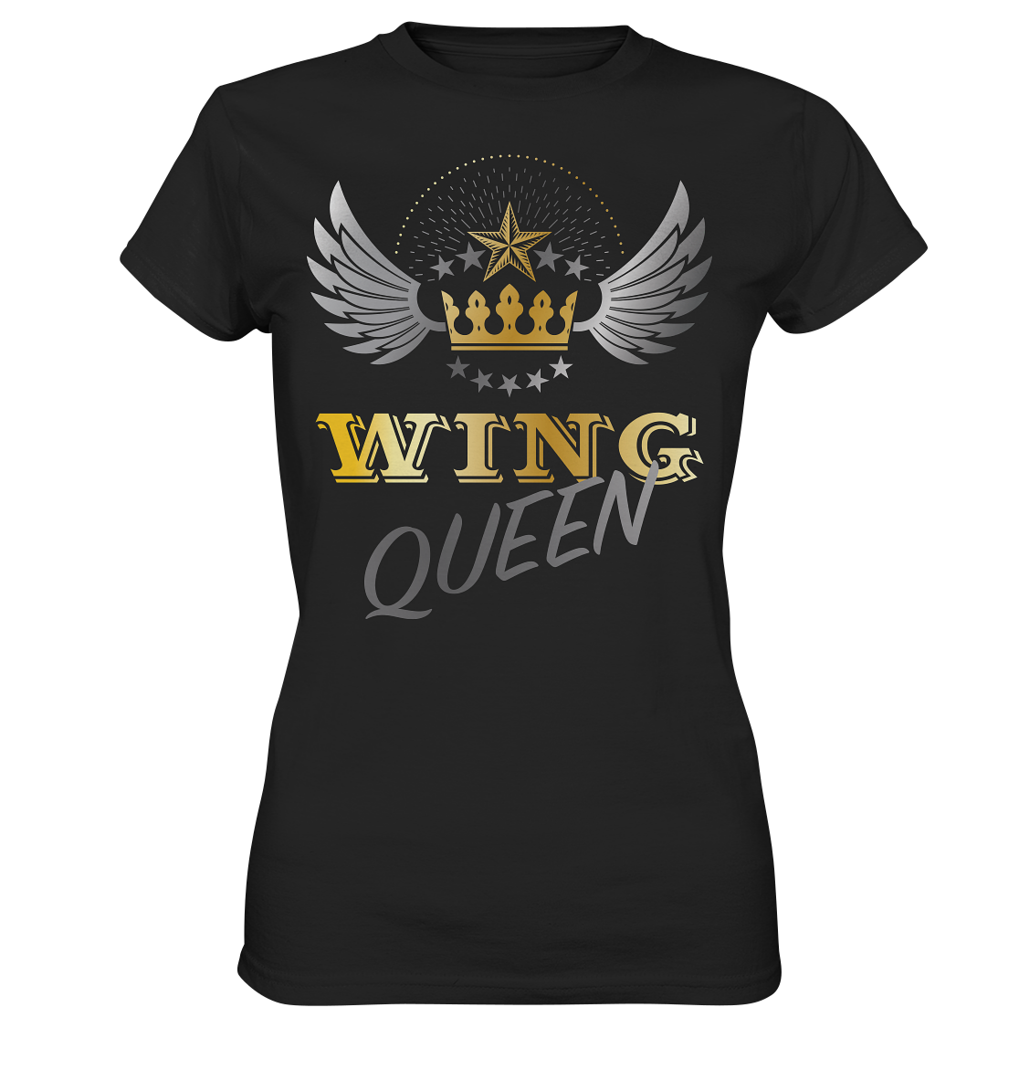 Goldwing - Wing Queen  - Ladies Premium Shirt