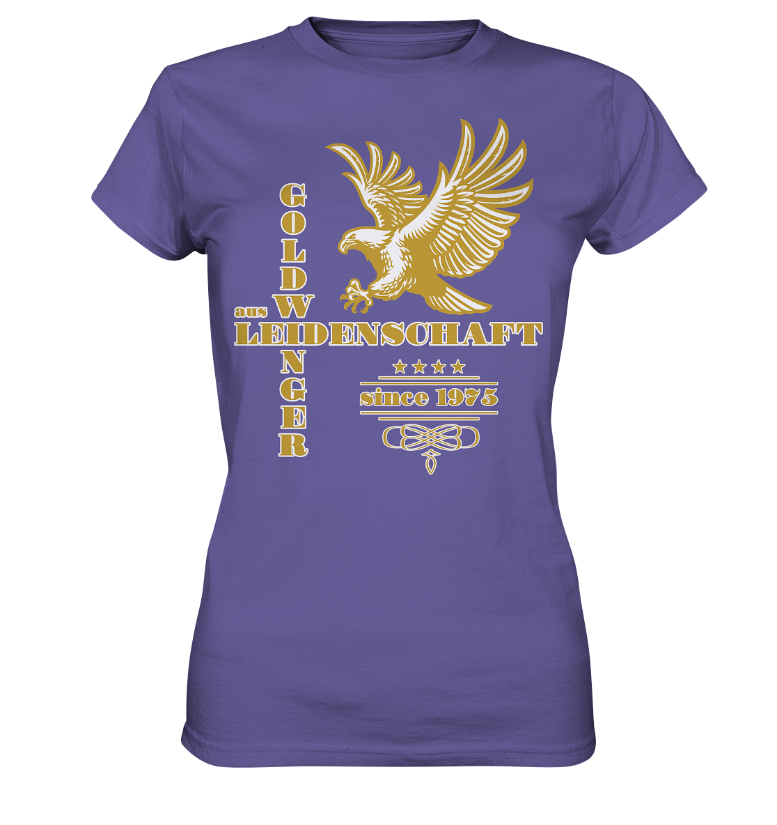 Goldwinger aus Leidenschaft seit 1975 - Ladies Premium Shirt