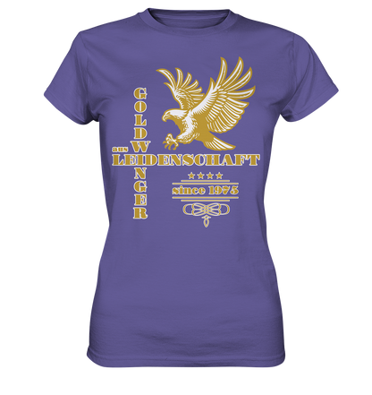 Goldwinger aus Leidenschaft seit 1975 - Ladies Premium Shirt