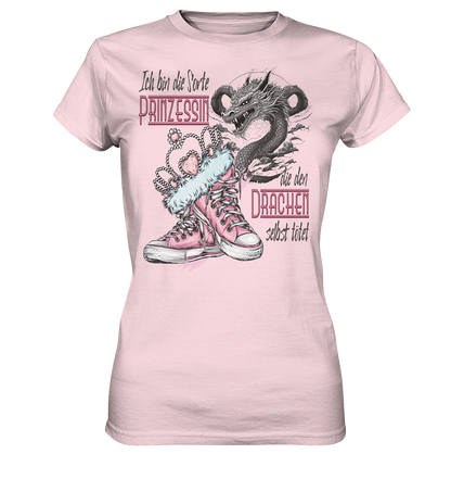 Prinzessin - die den Drachen selbst tötet - Ladies Premium Shirt