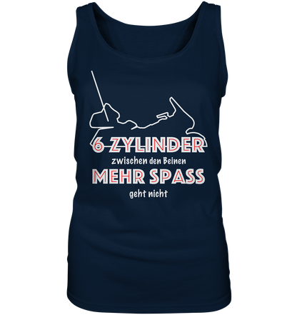 Goldwinger Spruch - 6 Zylinder - Ladies Tank-Top
