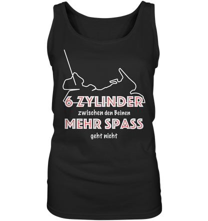 Goldwinger Spruch - 6 Zylinder - Ladies Tank-Top