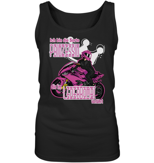 Frauenpower - Prinzessin mit Helm  - Ladies Tank-Top