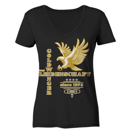 Goldwinger aus Leidenschaft seit 1975 - Ladies V-Neck Shirt