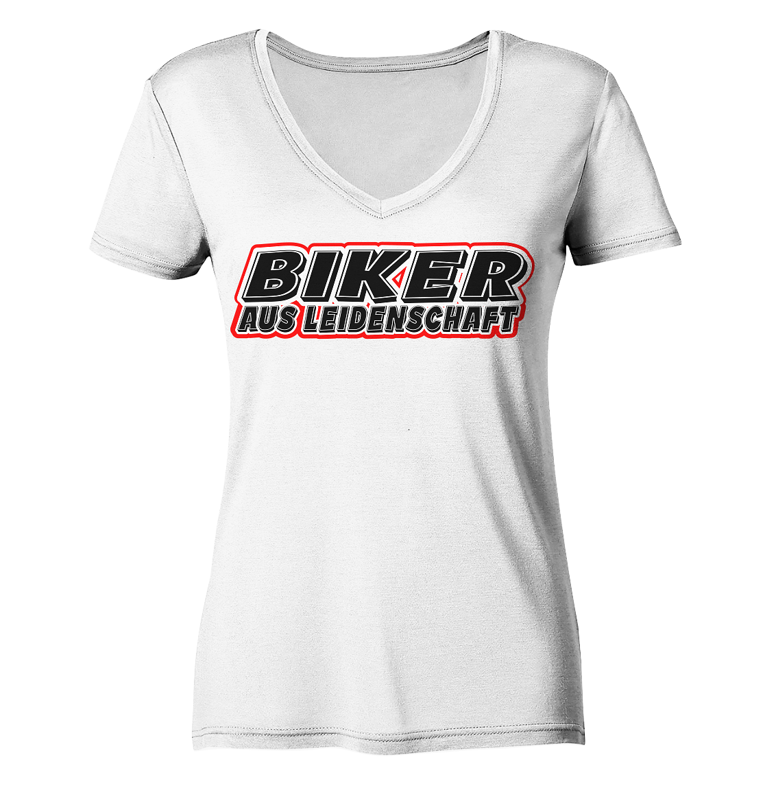 Biker aus Leidenschaft - Ladies V-Neck Shirt