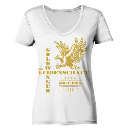 Goldwinger aus Leidenschaft seit 1975 - Ladies V-Neck Shirt