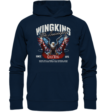 Goldwing Wing King 50 Jubiläum 1975 - Organic Hoodie