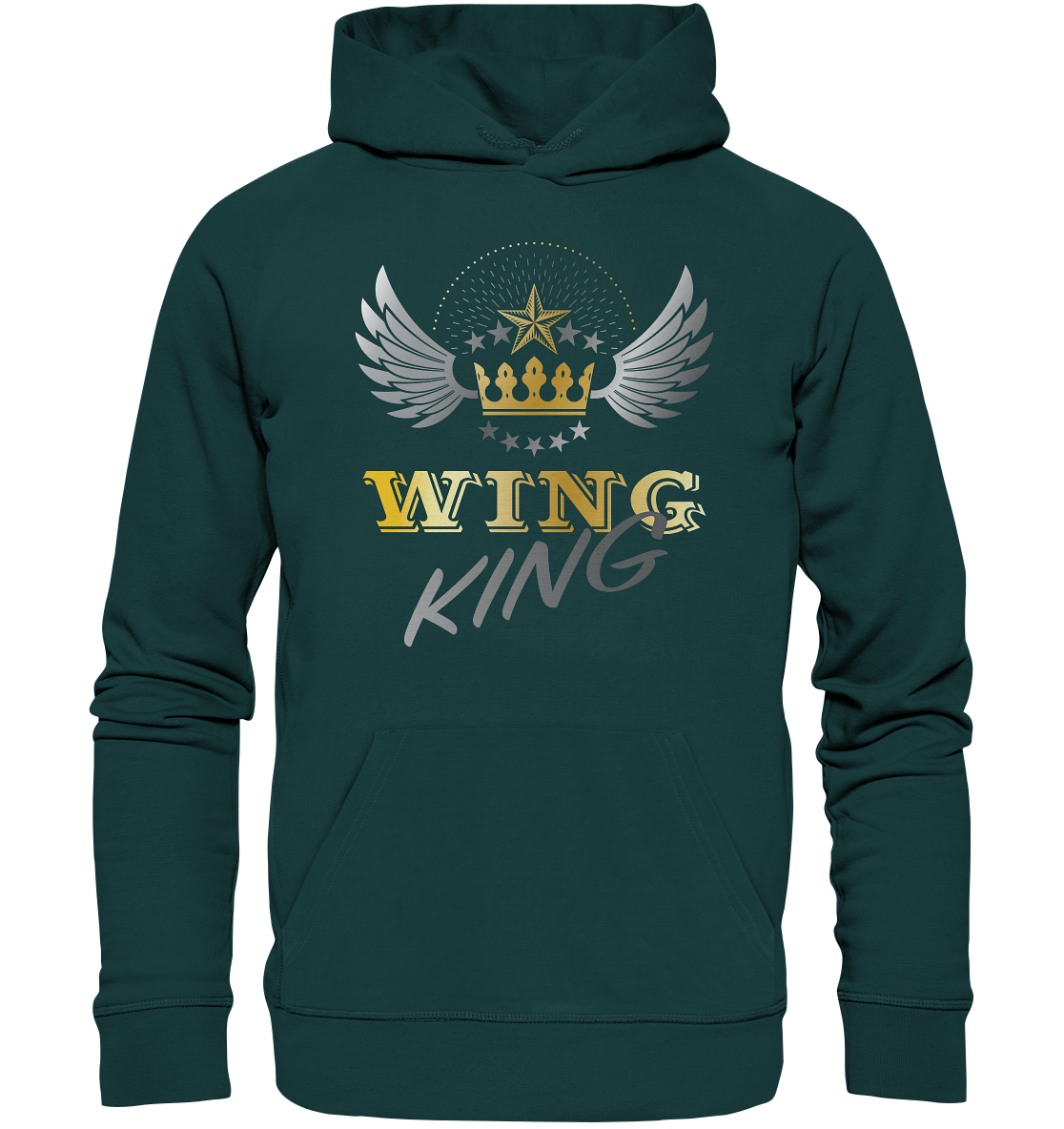 Goldwing - Wing King  - Organic Hoodie