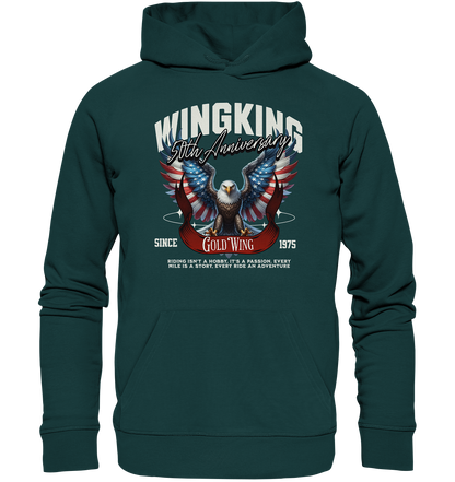 Goldwing Wing King 50 Jubiläum 1975 - Organic Hoodie