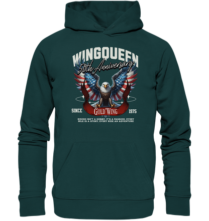 Goldwing Wing Queen 50 Jubiläum 1975 - Organic Hoodie