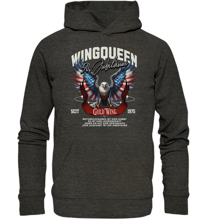 Goldwing Wing Queen 50 Jubiläum 1975 DE - Organic Hoodie