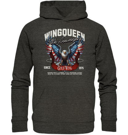 Goldwing Wing Queen 50 Jubiläum 1975 - Organic Hoodie