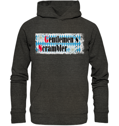 Gentlemen`s Scrambler - GS Adventure Bike - Organic Hoodie