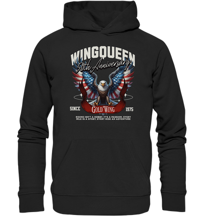 Goldwing Wing Queen 50 Jubiläum 1975 - Organic Hoodie