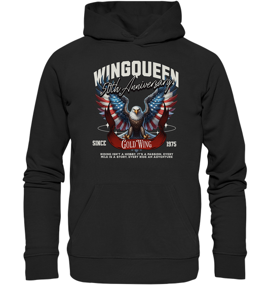 Goldwing Wing Queen 50 Jubiläum 1975 - Organic Hoodie