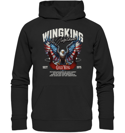 Goldwing Wing King 50 Jubiläum 1975 - Organic Hoodie