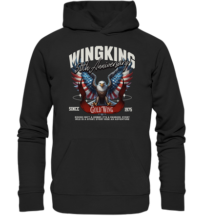 Goldwing Wing King 50 Jubiläum 1975 - Organic Hoodie