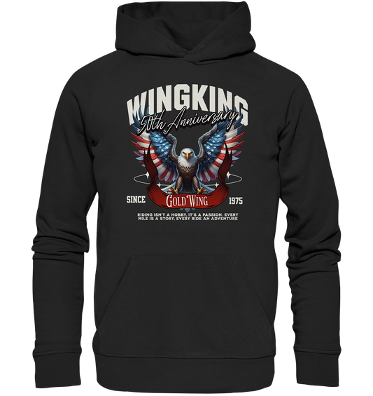 Goldwing Wing King 50 Jubiläum 1975 - Organic Hoodie