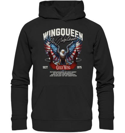 Goldwing Wing Queen 50 Jubiläum 1975 DE - Organic Hoodie