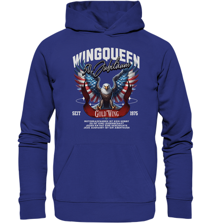 Goldwing Wing Queen 50 Jubiläum 1975 DE - Organic Hoodie