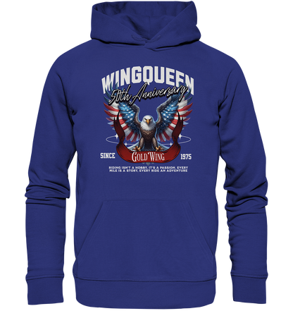 Goldwing Wing Queen 50 Jubiläum 1975 - Organic Hoodie