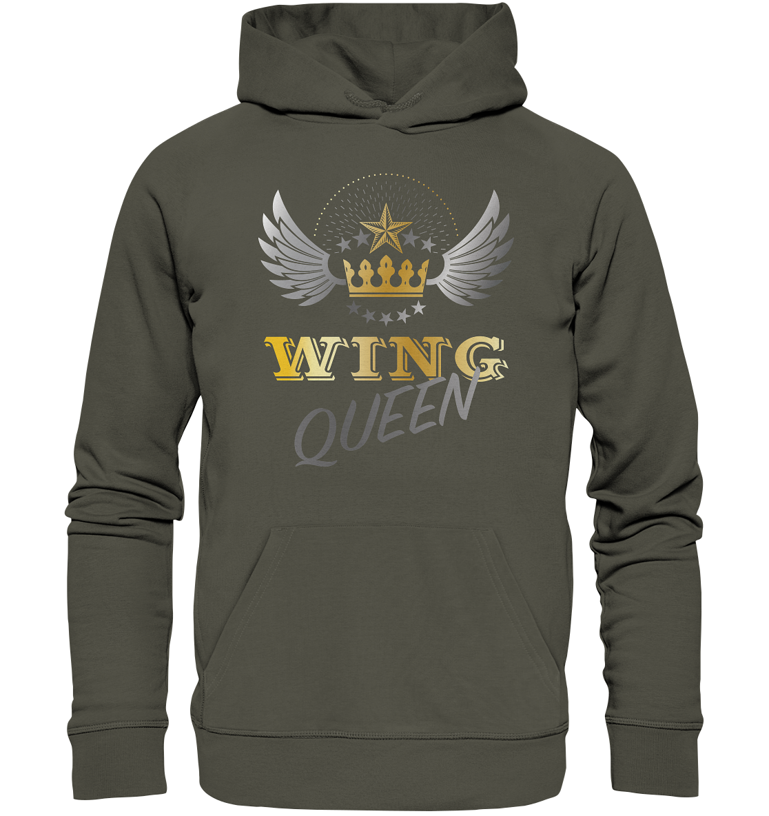 Goldwing - Wing Queen  - Organic Hoodie