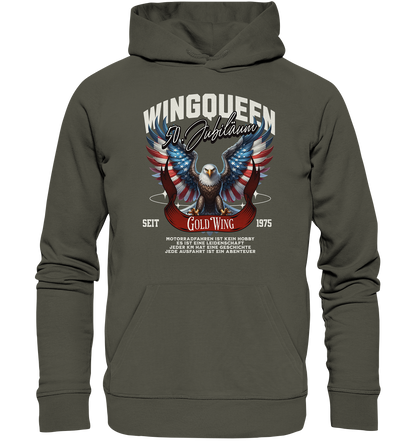 Goldwing Wing Queen 50 Jubiläum 1975 DE - Organic Hoodie
